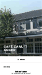 Mobile Screenshot of cafe-zaal-het-anker.nl